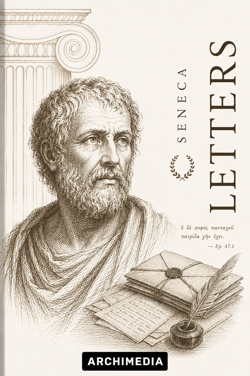 Seneca's Letters to Lucilius book cover